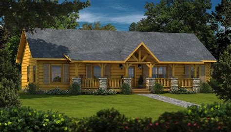 Laurens II - Plans & Information | Southland Log Homes