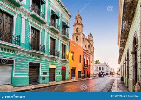 Merida Yucatan Mexico Editorial Photo Image Of Cathedral 155197046