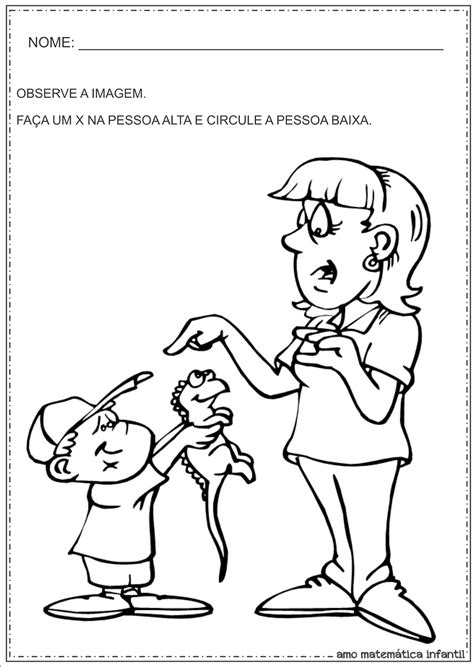 Alto E Baixo Educação Infantil - 9