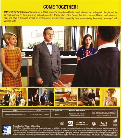 Blu Ray Review Masters Of Sex The Complete Series No R Eruns Net