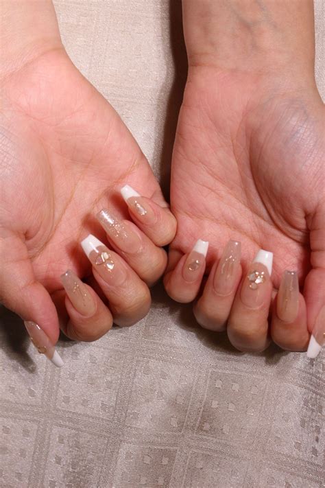 wow kutu Nude Krem French Simli Takma Tırnak S Fiyatı Yorumları