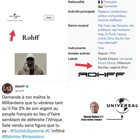 Marcus Dia Tv On Twitter Pourquoi Rohff Appara T Chaque Que Fois