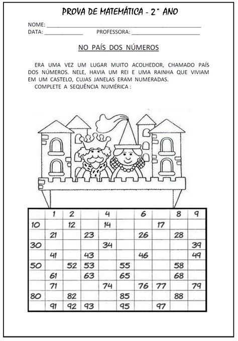 Avaliação De Matemática 2 Ano 2 Bimestre - RETOEDU