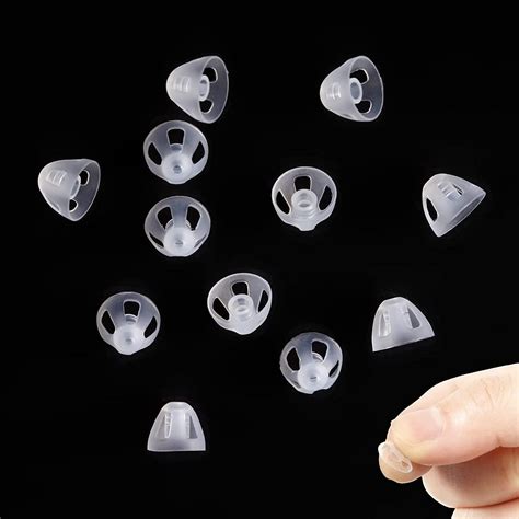 20 Pack Clear Hearing Aid Ear Domes 10mm85mm Invisible Silicone