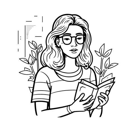 Эскиз ручной рисунок одной линии искусства раскраски страницы рисунок ...