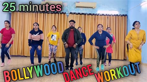 25 Min Daily Beginners Bollywood Dance Workout Zumba Fitness With Saroj