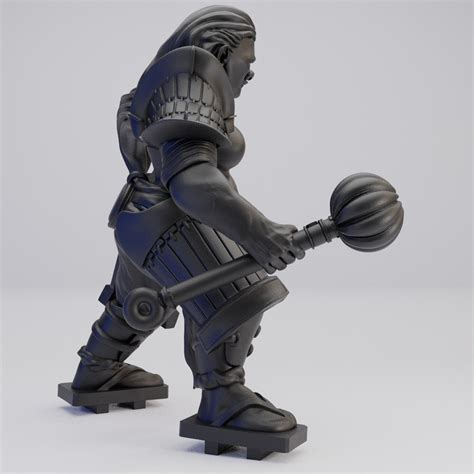 Hot Goblin 女性兵士D ミニチュア ホットゴブリン メイス戦士