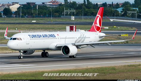 Airbus A321 271nx Turkish Airlines Aviation Photo 5097685