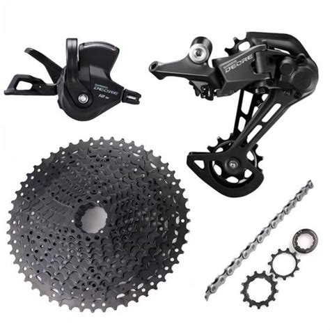 Kit Grupo Shimano Deore M V Cassete T Padr O Hg Cassete De