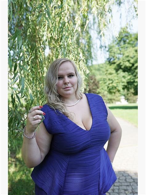 Plus Size Models Busty Bbw Sexy Boobs Poster For Sale By Feetmodels Redbubble