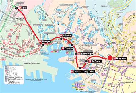 Metropolitana Di Genova Mappa Orari Prezzi Turista Fai Da Te