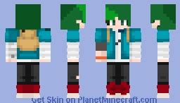 deku school form Minecraft Skin