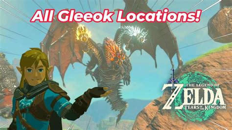 All Gleeok Locations Legend Of Zelda Tears Of The Kingdom Youtube