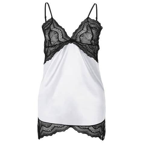 Adviicd Long Nightgowns For Women Plus Size Lingerie Lace Womens Strap Chemise Nightgown V Neck