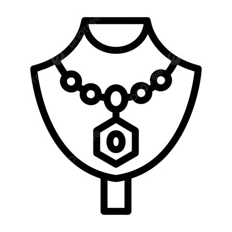 Icono De Línea De Collar Vector PNG dibujos Icono De Collar Collar