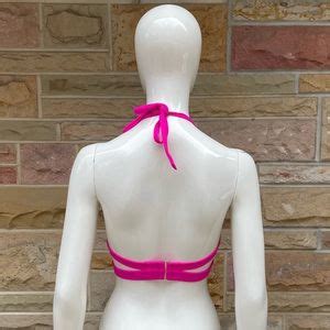 Victoria S Secret Swim Victorias Secret Hottie Halter Bikini Top B Swim Pink Poshmark