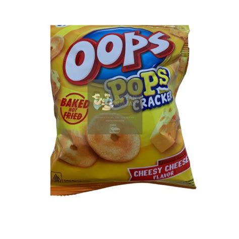 Jual Oops Pops Cracker Oops Pops Cracker Cheesy Cheese Oops Pops