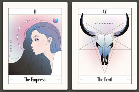 Printable Tarot Cards Free Download | Polar Vectors