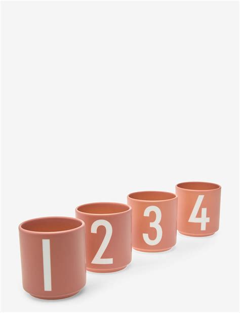 Design Letters Mini Cups Nude Kopper Krus Boozt