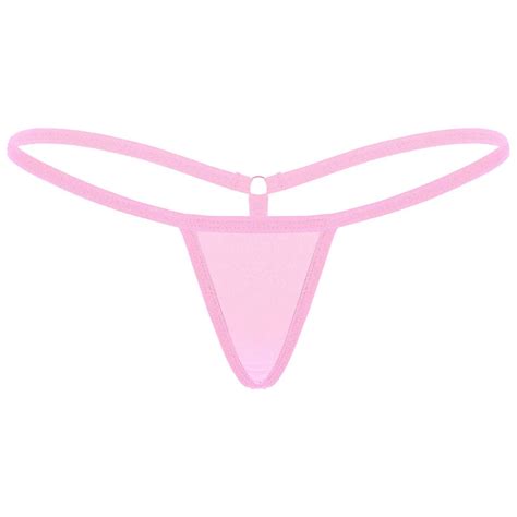 Billionm Womens Femme Erotic Micro Mini Lingerie Panties Low Rise