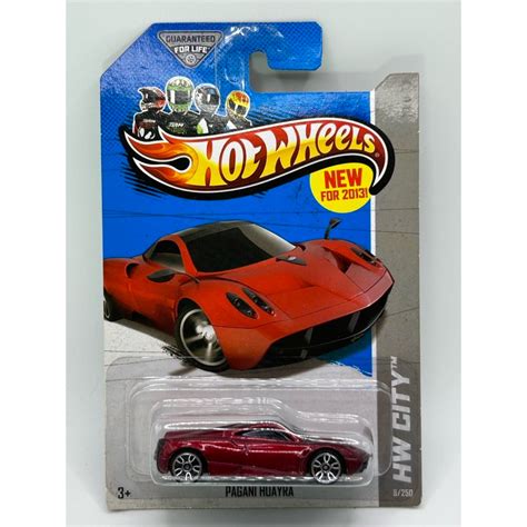 Hot Wheels 風火輪 PAGANI HUAYRA 風神 紅 蝦皮購物