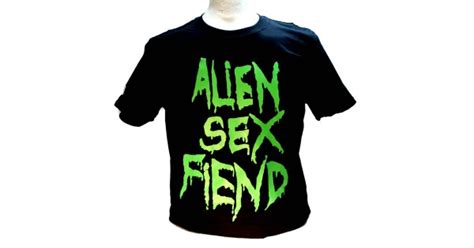 Alien Sex Fiend Square Punk Rock Goth Band T Shirt