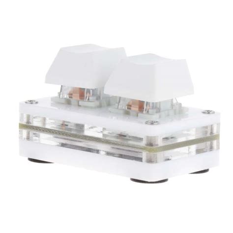 Promo Key Mechanical Gaming Keypad Hot Swap Programming White Blue