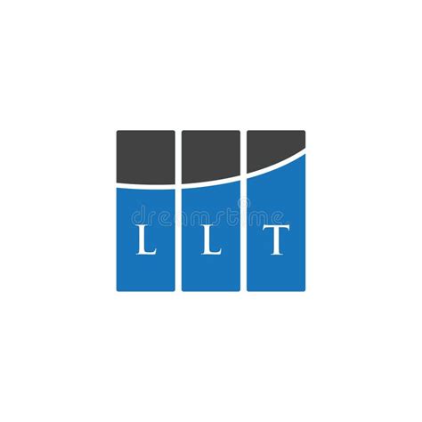 LLT Letter Logo Design on WHITE Background. LLT Creative Initials ...