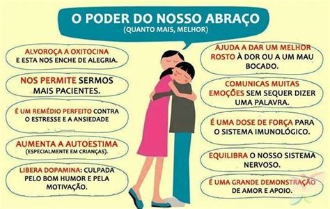 O Poder Do Abraço Texto - O VERDADEIRO PODER DO ABRAÇO