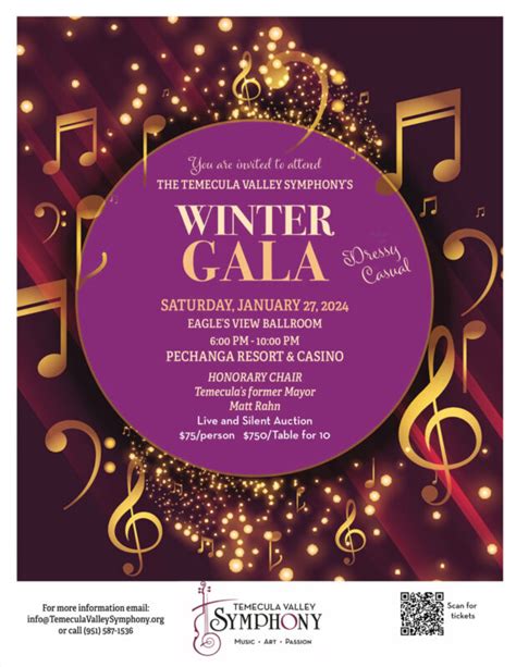 2024 - Winter Gala - Temecula Valley Symphony