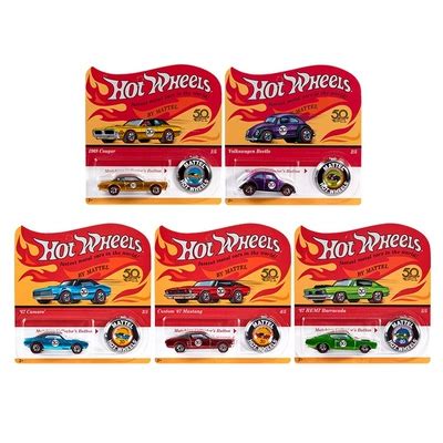 Mattel Hot Wheels Bộ sưu tập kỷ niệm năm Phiên bản giới hạn Xe Ford Mẫu xe thể thao Chế độ