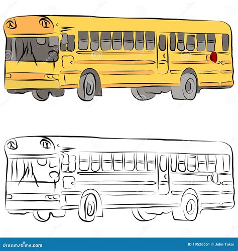 how to draw a school bus 5