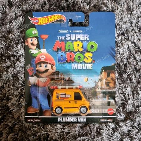 Jual Hot Wheels Super Mario Bros Movie Plumber Van Hotwheels Original Shopee Indonesia