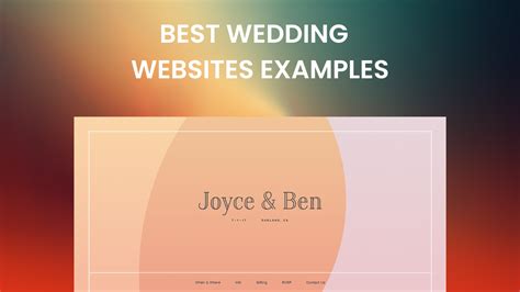 17+ Best Wedding Websites Examples 2023 - The Digital Lemonade