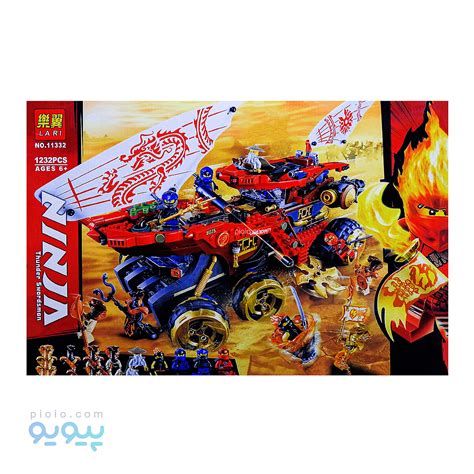 مشخصات و خرید لگو اسباب بازی برند Lari طرح ninja thunder swordsman کد ...