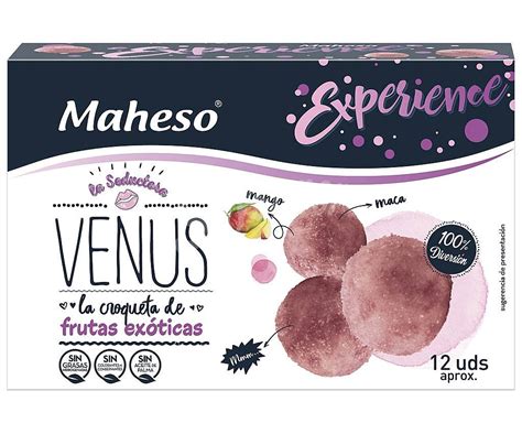 MAHESO VENUS Croquetas ultracongeladas y rellenas de frutas exóticas