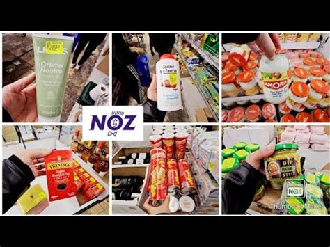 Noz Arrivage Cosm Tiques Et Alimentation Janvier Youtube