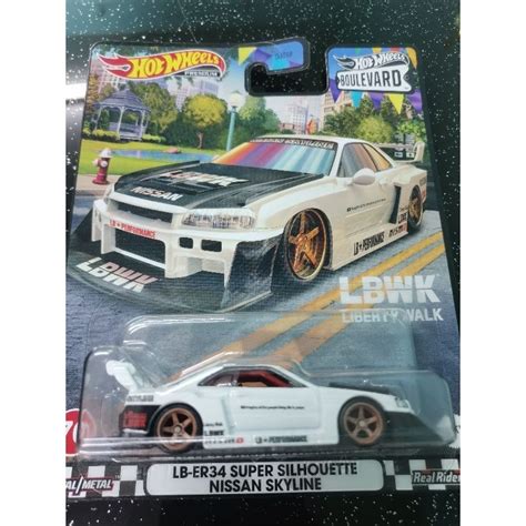 Hot Wheels Nissan Skyline Lbwk R Shopee Malaysia