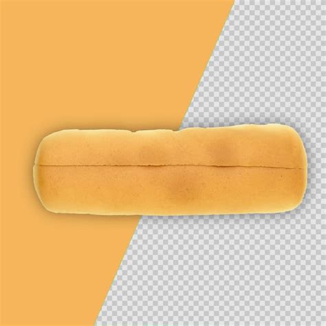 Premium Psd Delicious Long Bread Isolated