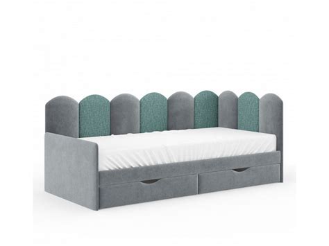 Купить Диван-кровать "Барни" (серый/светло-зелёный) по цене 26250 руб в ...