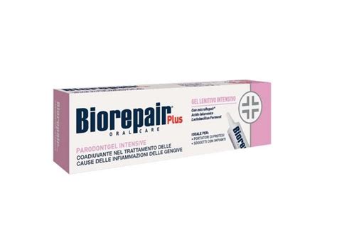 Зубной гель Biorepair Plus Пародонтогель интенсив, 20 мл : инструкция ...