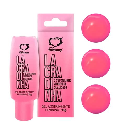 Kit Gel Lubrificante Intimo Feminino Lacradinha G Bolinha Para Sexo Sexy Fantasy Sex Shop