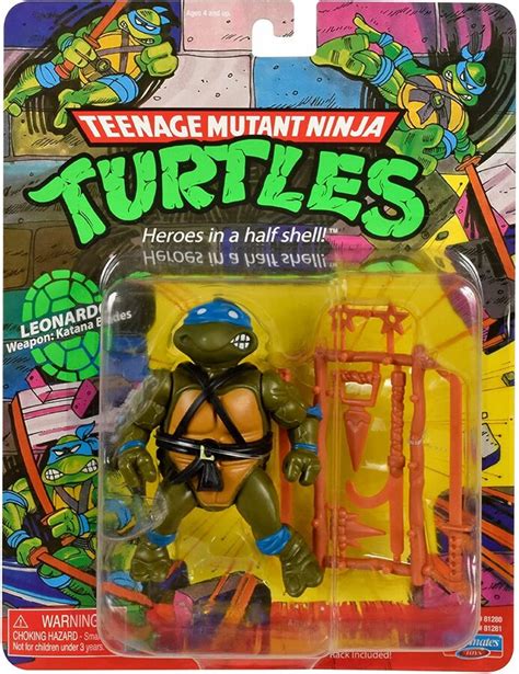 Tmnt Teenage Mutant Ninja Turtles Classic Action Figure Leonardo