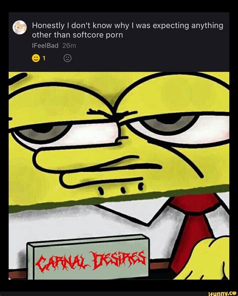 Honestly I Don T Know Why I Was Expecting Anything Other Than Softcore Porn IFunny