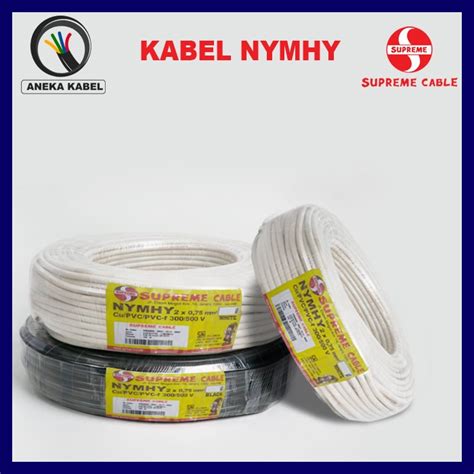 Jual Kabel Listrik Tembaga Kabel NYMHY 2x0 75mm 3x0 75mm Kabel