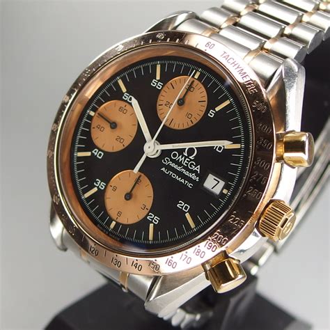 【希少 Pgコンビ クロノグラフ 美品】omega オメガ Speedmaster スピードマスター デイト 3316 50 自動巻 メンズ 腕時計 ギャラ 取説 箱付の落札情報詳細