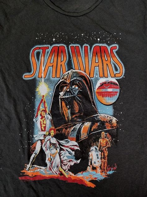 Star Wars Graphic Tee Old Navy T Shirt Mens Size Medium Black 100 Cotton Ebay