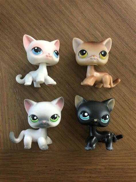 Littlest Pet Shop LPS Authentic Shorthair Cat Lot #19 #64 #125 #994 ...