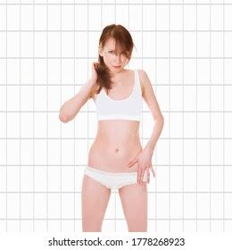 Portrait Attractive Woman White Lingerie Lying Stock Photo 336909011 Shutterstock