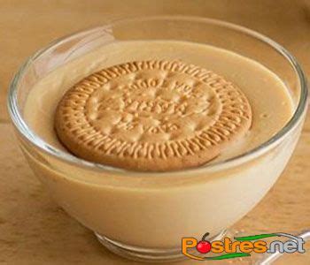 Crema de Galletas María Receta en Postres net